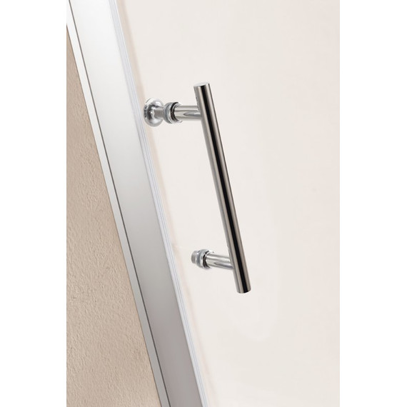 Душевая дверь Cezares 90 см ECO-O-BA-1-90-C-Cr, хром/прозрачное - фото 2