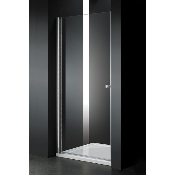 Душевая дверь Cezares 60 см ELENA-W-B-1-60-P-Cr-L, хром/матовое - фото 