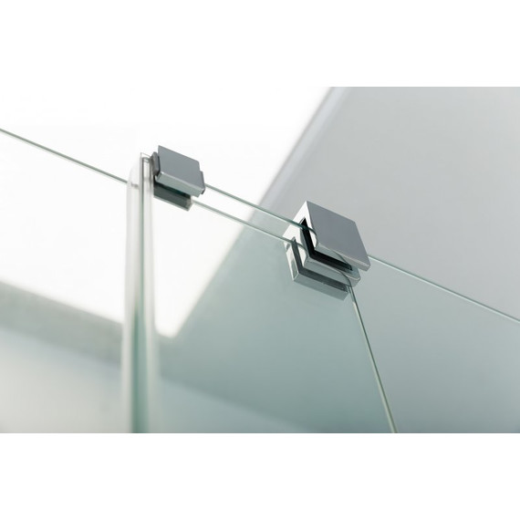 Шторка для ванны Cezares 100 см STREAM-VFS-11-100/150-C-Cr (стекло 8 мм), хром/прозрачное - фото 7