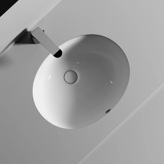 Раковина врезная под столешницу Ceramicanova Element 51 см CN6042 - фото 5