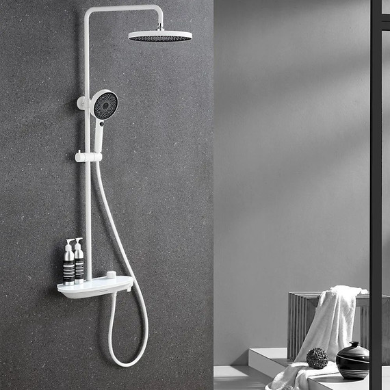 Душевая стойка Gappo G2495-88, белый, Цвет производителя: белый - фото 12