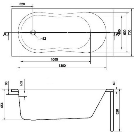 Панель для ванны Cersanit Nike 150 см - фото 2