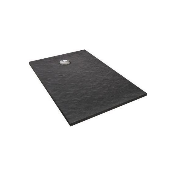 Мраморный поддон Jacob Delafon Tolbiac 120х80 см E6D331RU-NGM, черный матовый - фото 