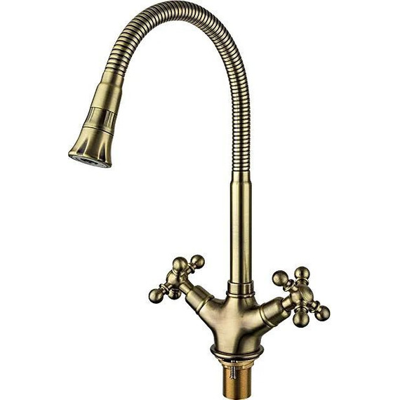 Смеситель для кухни Gappo G4089-4, бронза - фото 