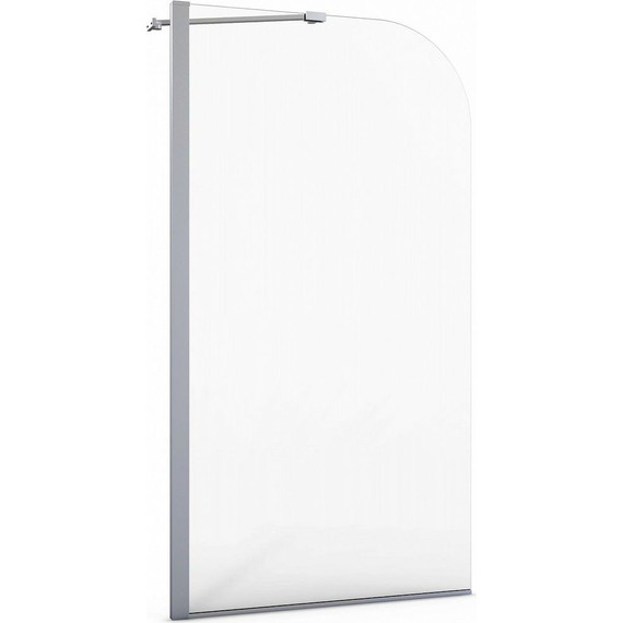 Шторка для ванны Azario Merrit 80х140 см AZ-NF6310 800, хром/прозрачное - фото 