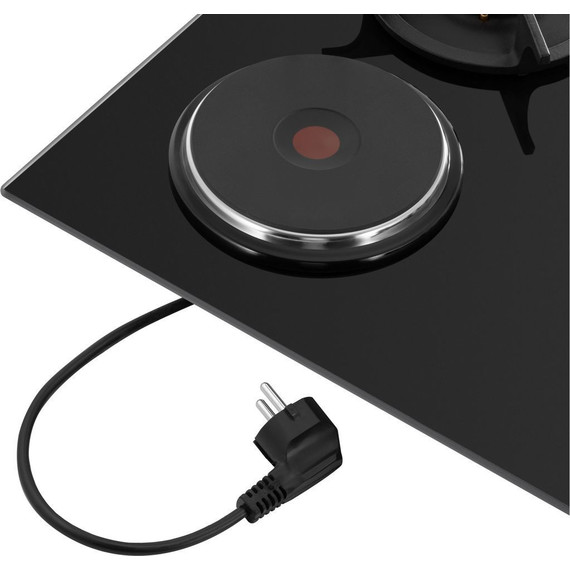 Комбинированная варочная панель Maunfeld EEHG.64.13CB/KG (чёрное стекло) - фото 9