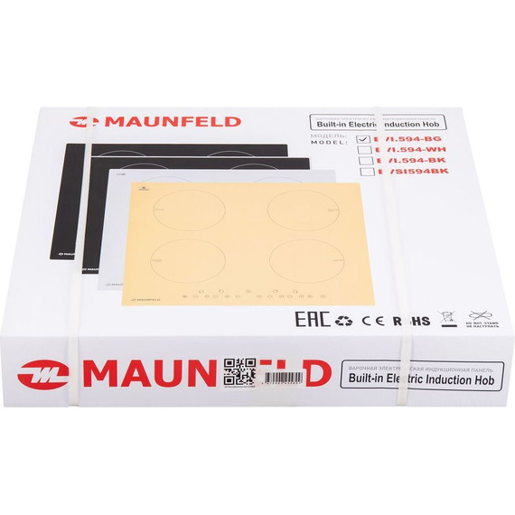 Индукционная варочная поверхность Maunfeld EVI.594-BG - фото 11