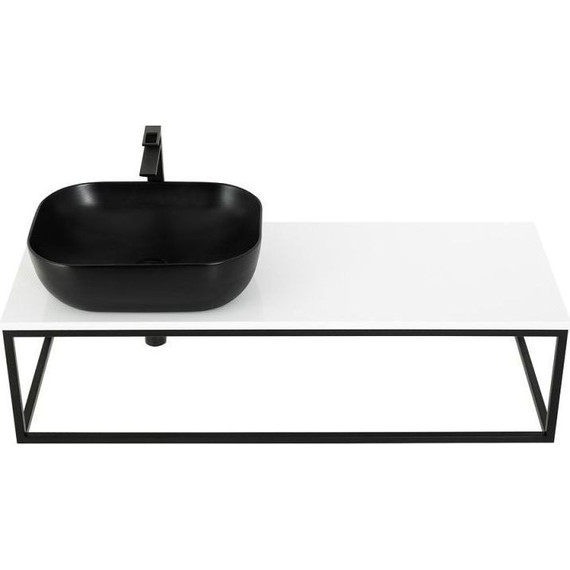 Столешница с консолью BelBagno 120 см EK-120-ST+EK-120-AS-BO-L - фото 2