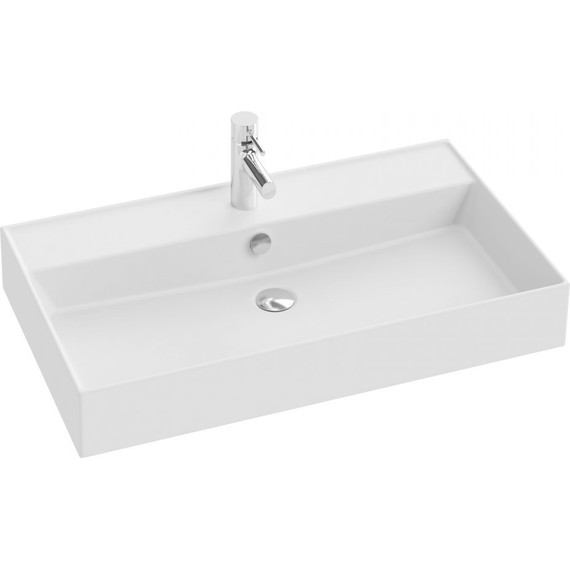 Раковина подвесная Jacob Delafon Vivienne 80 см EXBI112-BCM, белый матовый - фото 