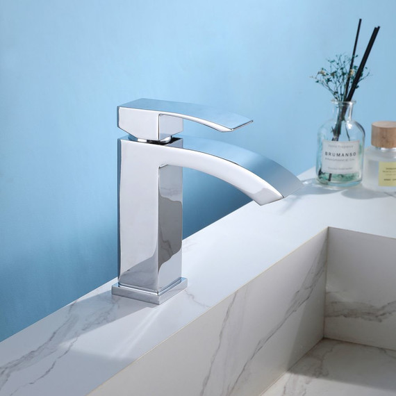 Смеситель для раковины Abber Wasserfall AF8610, Цвет производителя: хром - фото 2