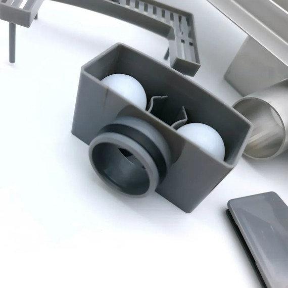 Трап Zeissler BAD417502 75 см, нержавеющая сталь - фото 6