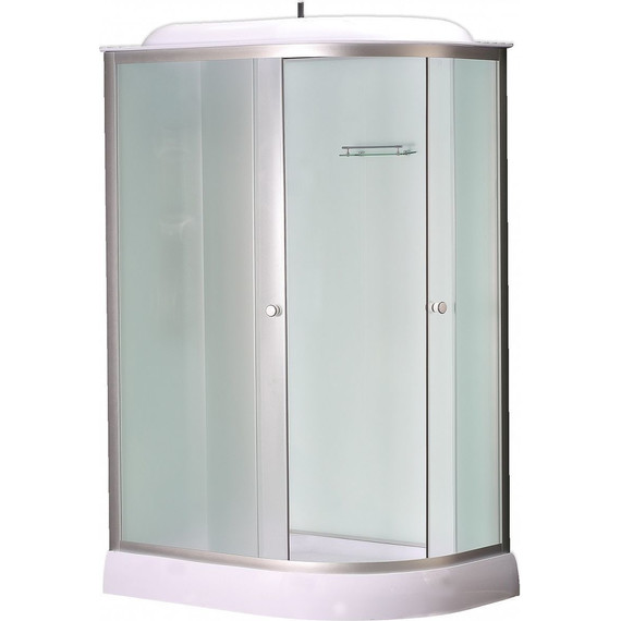 Душевая кабина Loranto 120х80 см CS-66121L F 120, хром/матовое - фото 