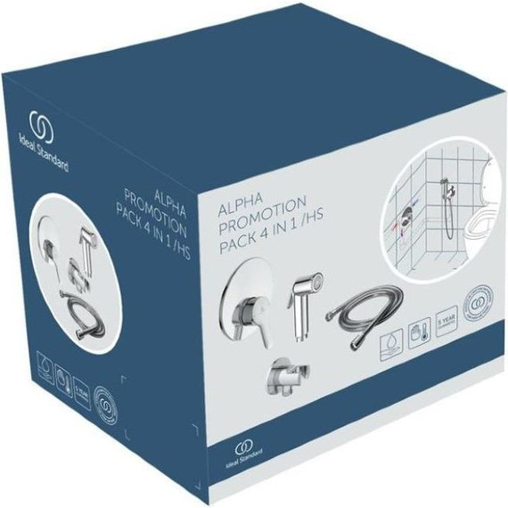 Набор для гигиенического душа Ideal Standard Alpha BD125AA - фото 2