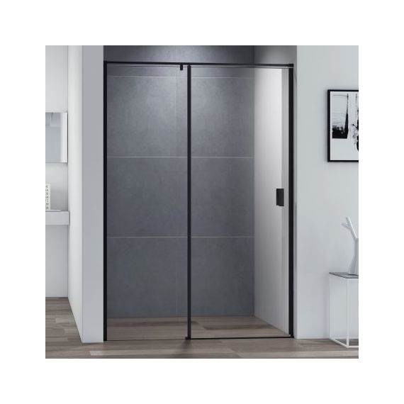 Душевая дверь Cezares 120 см URBAN-B-12-120-C-NERO, черный/прозрачное - фото 