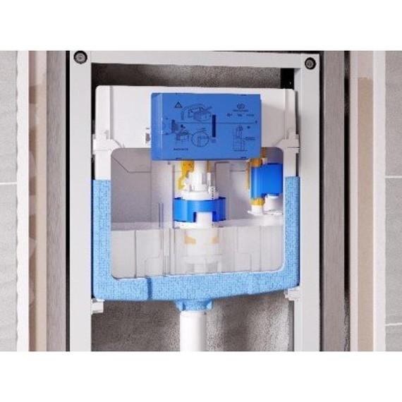 Инсталляция Ideal Standard Prosys Frame 120 M с подвесным безободковым унитазом i.Life B I001401 - фото 9