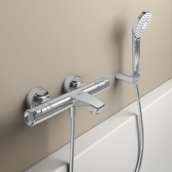 Смеситель для ванны с термостатом Ideal Standard Ceratherm T50 A7223AA - фото 3