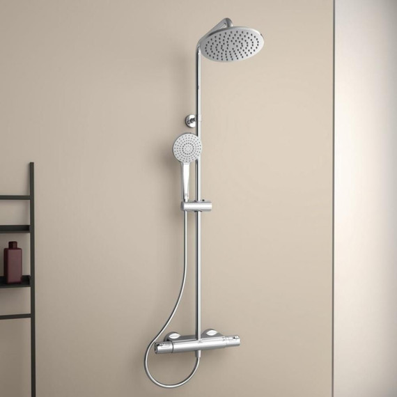 Душевая стойка с термостатом Ideal Standard Ceratherm T50 A7230AA - фото 4