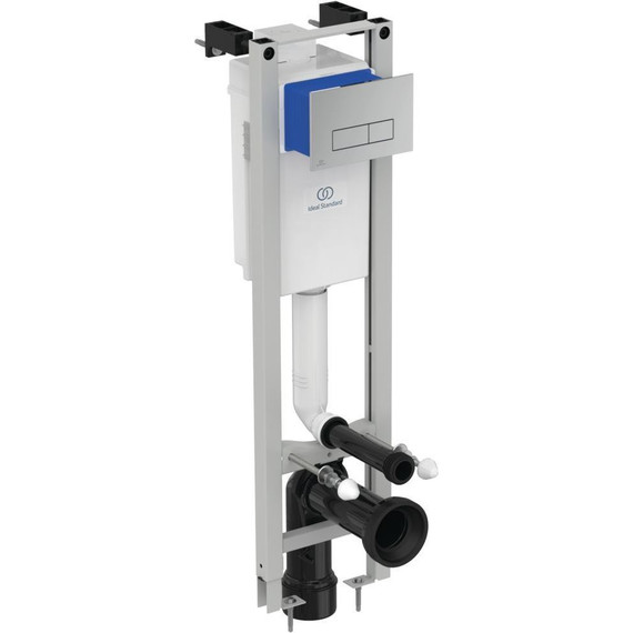 Инсталляция для унитаза Ideal Standard Prosys Eco Frame M E2332AA (кнопка Oleas M2, хром) - фото 