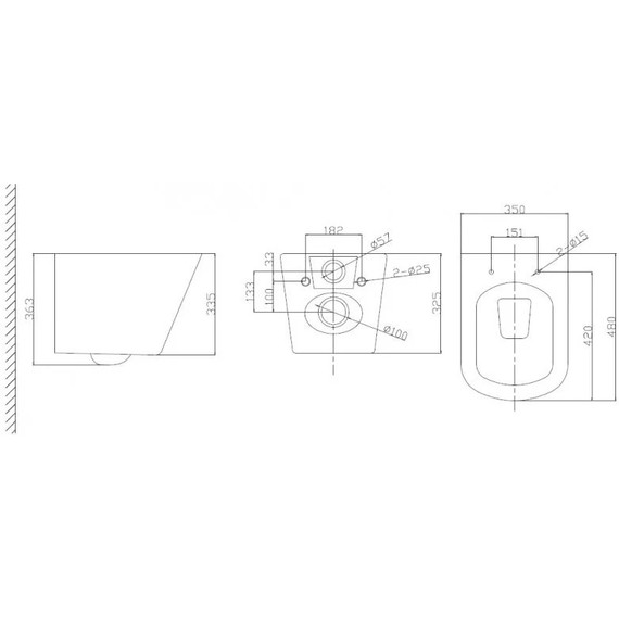 Инсталляция с подвесным унитазом комплект: Grohe Rapid SL 38772001 с подвесным безободковым унитазом Belbagno Due BB3103CHR/SC сиденье микролифт, крепление, кнопка смыва хром, Цвет производителя: белый - фото 14