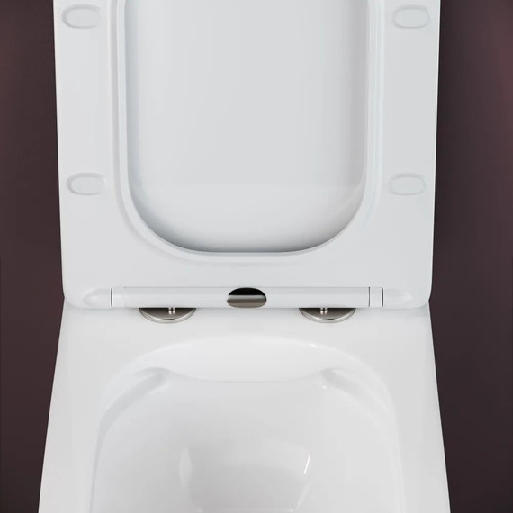 Инсталляция с подвесным унитазом Ceramicanova Metric Rimless CN3007_1001W_1000 - фото 8