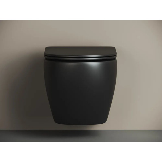 Инсталляция с подвесным унитазом Ceramicanova Metropol Rimless CN4002MB_1001B_1000 - фото 4