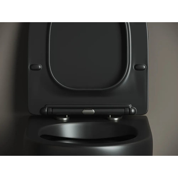 Инсталляция с подвесным унитазом Ceramicanova Metropol Rimless CN4002MB_1001CH_1000 - фото 10