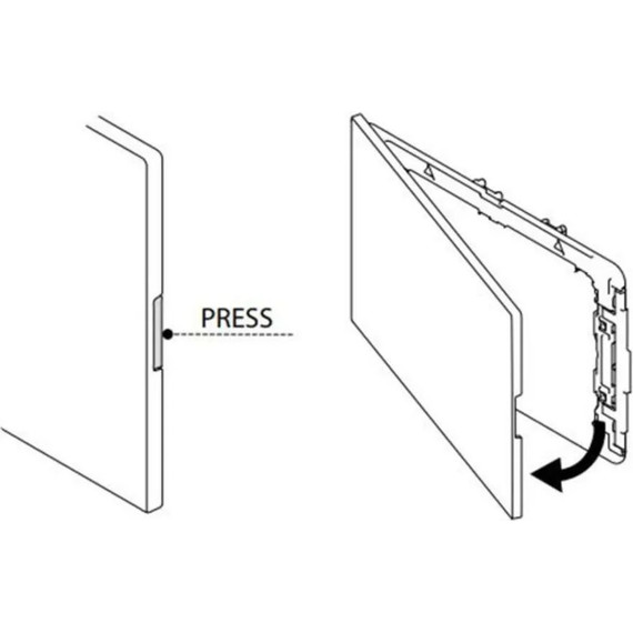 Кнопка смыва Oli Glam (механическая) 139185, хром глянцевый - фото 3