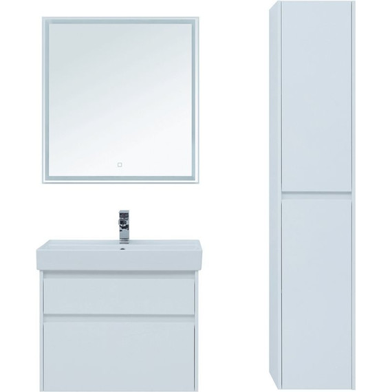 Зеркало Aquanet Nova Lite 75 см 242271, белый - фото 8