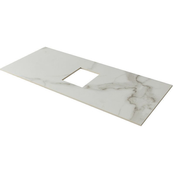 Тумба подвесная со столешницей Aquanet Nova Lite 100 см 242579 (1 ящик) дуб рошелье, Цвет фасада: дуб рошелье - фото 4