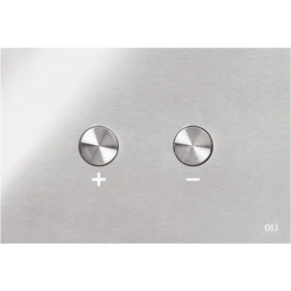 Кнопка смыва Oli Blink (пневматическая) 154963, хром глянцевый - фото 