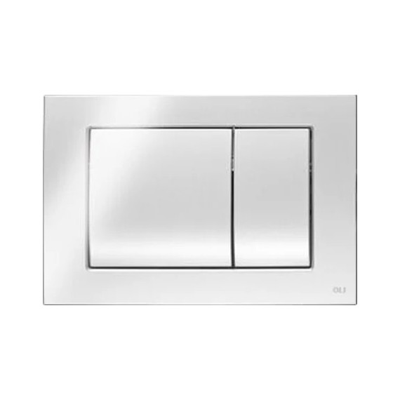 Кнопка смыва Oli Metal dual (механическая) 656004, хром глянцевый - фото 
