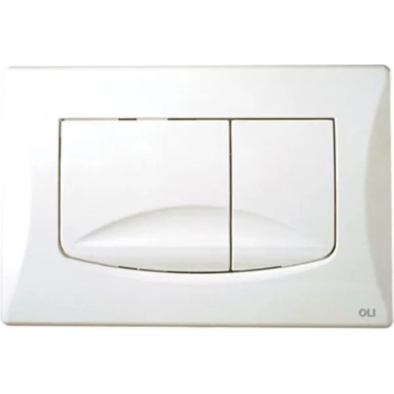 Кнопка смыва Oli River Dual (механическая) 638501, белый - фото 
