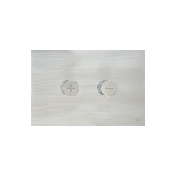 Кнопка смыва Oli Trumpet (пневматическая) 046198, хром матовый - фото 