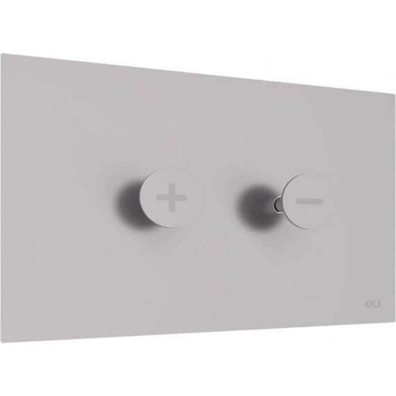 Кнопка смыва Oli Trumpet (пневматическая) 046199, хром глянцевый - фото 2