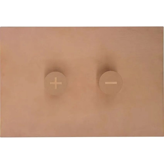 Кнопка смыва Oli Trumpet (пневматическая) 878784, бронза - фото 