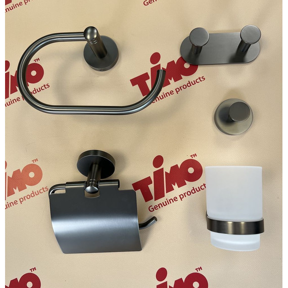 Двойной крючок Timo Saona 13014/18, цвет чёрное золото - фото 8