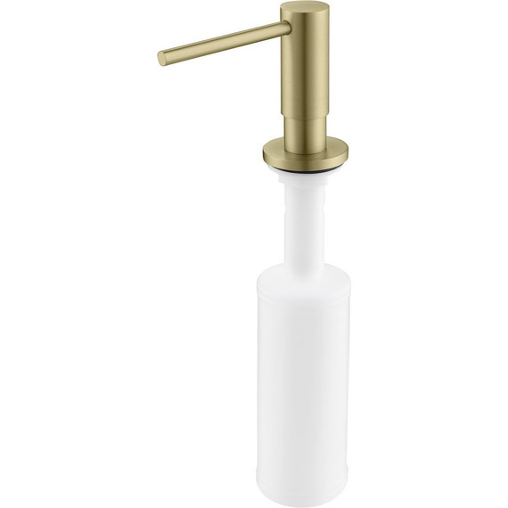 Дозатор для жидкого мыла Timo Saona 13139/17, цвет золото матовое - фото 