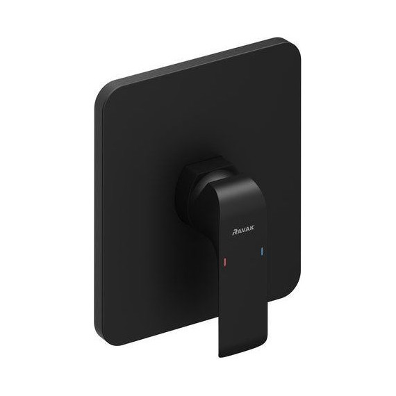 Смеситель для душа Ravak Flat - FL 066.20 X070180+X070139, чёрный матовый - фото 2