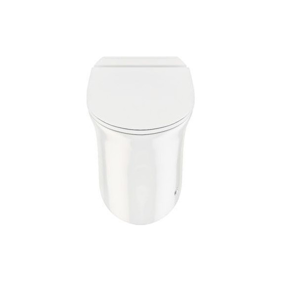 Унитаз приставной безободковый импульсный Iddis Pulse PULIDSEi26 с крышкой микролифт - фото 2