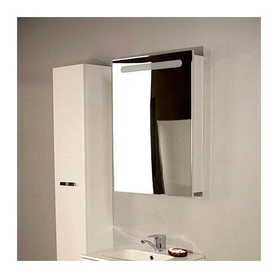 Зеркальный шкаф Roca Victoria Nord 60 см левый ZRU9000029, белый - фото 5