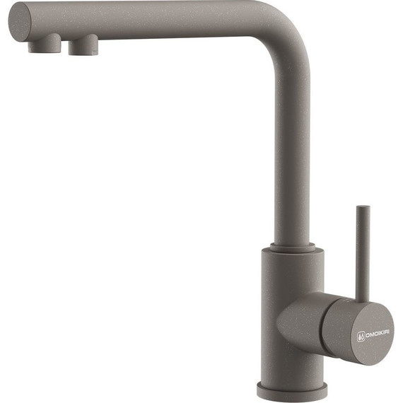 Смеситель для кухни Omoikiri Nakagawa 2 PLUS GR 4994417, leningrad grey - фото 