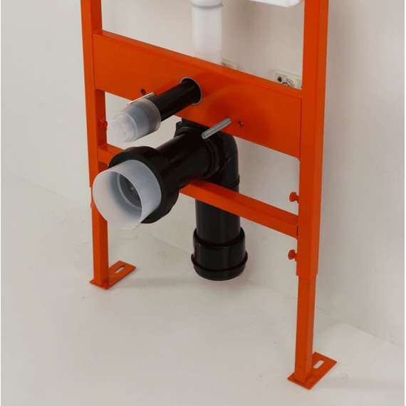 Инсталляция для унитаза BelBagno BB026/BB042BL (кнопка смыва белый глянцевый) - фото 6