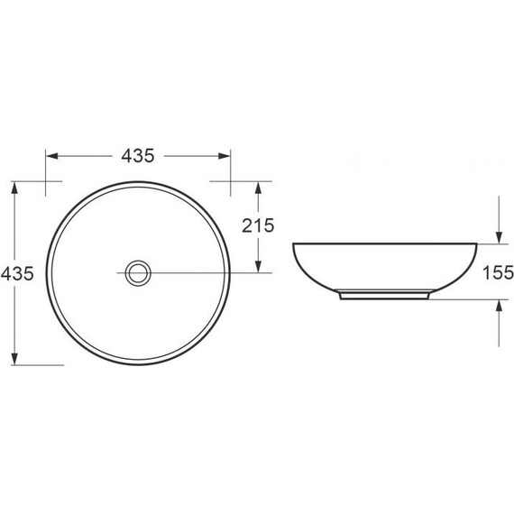 Раковина-чаша Cezares 43 см CZR-NEW-43-LVB - фото 4