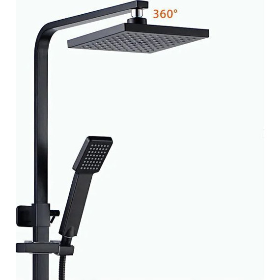 Душевая стойка Ledeme L72433B, черный матовый - фото 7