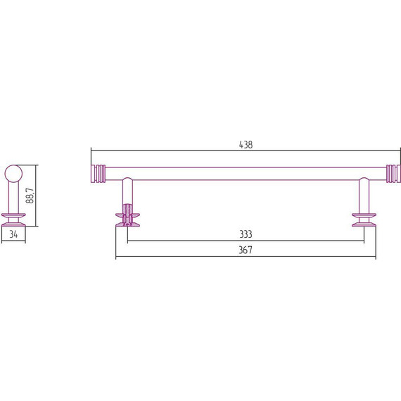 Полка Сунержа 370 00-2012-0370 - фото 2