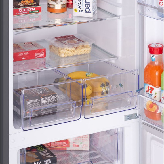 Двухкамерный холодильник Maunfeld MFF176M11 - фото 8