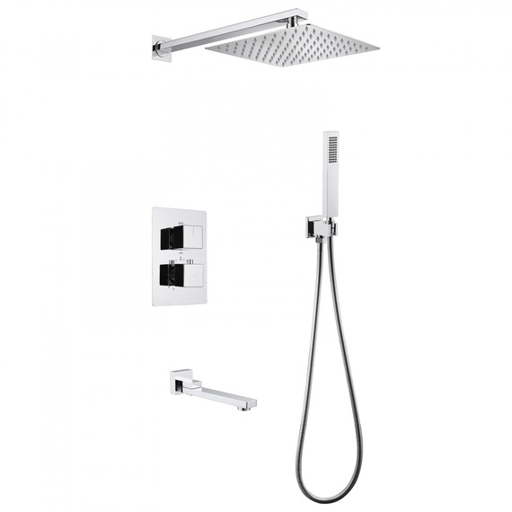 Душевая система для ванны с термостатом Abber Daheim AF8250 - фото 