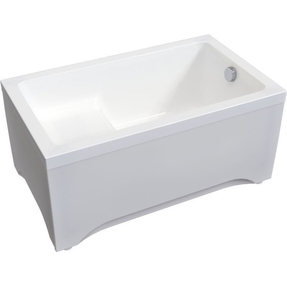 Ванна акриловая сидячая Радомир Джоанна 120x70 см (в комплекте каркас), Размер - мм: 1200х700 - фото 6