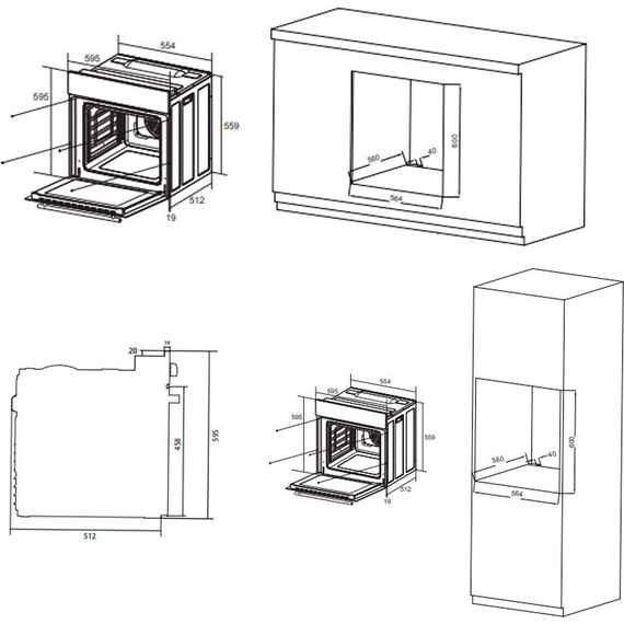 Электрический духовой шкаф Maunfeld EOEМ.589W - фото 15