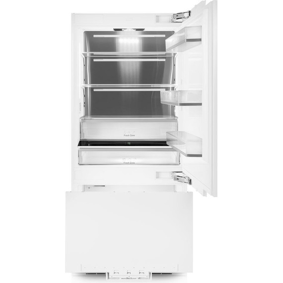 Встраиваемый двухкамерный холодильник Maunfeld MBF212NFW1 - фото 2